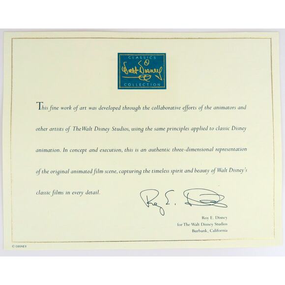 Walt Disney Classics Collection Mickey Mouse Fantasia Summoning the Stars Figure - Picture 16 of 16